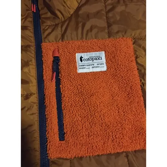 Cotopaxi Womens Fleece Trico Hybrid Hooded Jacket Mezcal Foxglove Size XL Bright - Picture 8 of 9